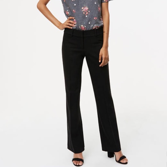LOFT Pants - Loft Marissa Fit Black Dress Pants size 6